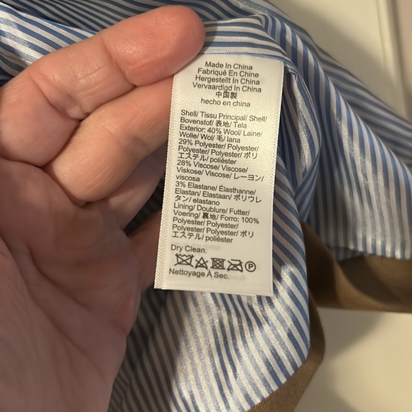 J Crew Women's Camel Blazer - Picture 3 of 5